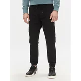 Calvin Klein Jeans Kargo hlače Skinny Washed Cargo Pant J30J324696 Črna Skinny Fit