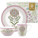 Pip Studio Lily & Lotus - 3-delni set za zajtrk - Vijolična Cene