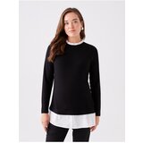 LC Waikiki High Neck Plain Long Sleeve Maternity T-Shirt | ePonuda.com