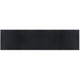  Tepih pravokutni crni 100 x 400 cm od bambusa | shoptok.hr
