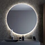  Baltica Design - LED kupatilsko ogledalo sa pozadinskim osvetljenjem BRIGHT 15W/230V 4500K prečnik 90 cm IP65 | Eponuda.com