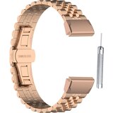 INF Pašček za uro iz nerjavečega jekla PinkGold, (21235613) | Shoptok.si