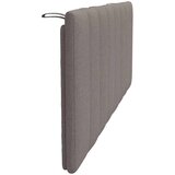vidaXL Vzglavna stranica taupe 140 cm blago | Shoptok.si