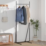 vidaXL Stalak za odjeću Crni Metal Srednji Prijenosni Stalak za odjeću | shoptok.hr