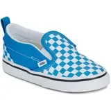 Slip-On V COLOR THEORY CHECKERBOARD Bright Azure Plava