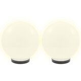  LED kuglasta svjetiljka 2 kom 25 cm PMMA | shoptok.hr