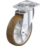 Blickle Vrtljivo kolo iz jeklene pločevine LH-ALB, kolo s Ø 200 mm, nosilnost 900 kg, mere ploščice 140 x 110 mm | Shoptok.si