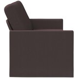 SOFA za 3 osobe Tamno smeđa 220 x 81 x 82 cm Tkanina Slike