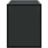 vidaXL TV ormarić crni 100 x 31 x 39,5 cm konstruirano drvo i metal | shoptok.hr