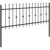  Vrh z bodicami Črna 200 x 130 cm Prašno lakirano jeklo, (5000157854) | Shoptok.si