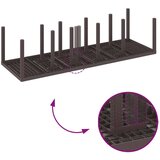 vidaXL 13-dijelni Vrtni Blagovaonski Set s Jastucima Smeđi Poli Ratan | shoptok.hr