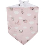 Canpol First Muslin Bib Bonjour Paris slinček Pink 2 kos | Shoptok.si