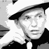  Ručno slikane slike na platnu pop art frank sinatra | ePonuda.com