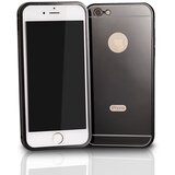 ALU Mirror Bumper za Apple iPhone 6S Plus / iPhone 6 Plus (5.5") - črni | Shoptok.si