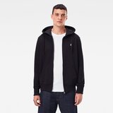G-star Sweatshirt - HDD zip sw l\s black Cene
