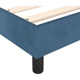 vidaXL Box spring krevet s madracem tamnoplavi 90x190 cm baršunasti | shoptok.hr