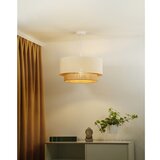  Duolla - BOHO luster na sajli 1xE27/40W/230V, prečnik 45 cm, krem/braon | Eponuda.com