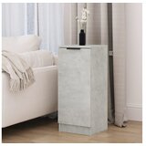  Komoda siva boja betona 30 x 30 x 70 cm od konstruiranog drva | shoptok.hr