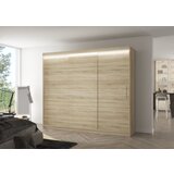 ADRK Klizni ormar s LED rasvjetom ANTOS 250 - SONOMA-SONOMA HRAST | shoptok.hr