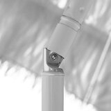  Suncobran za plažu Hawaii bijeli 240 cm | shoptok.hr