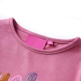  Dječja majica dugih rukava boja maline 116 | shoptok.hr