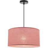 Candellux Lighting Rožnata viseča svetilka s tekstilnim senčilom ø 40 cm Shanti – | Shoptok.si