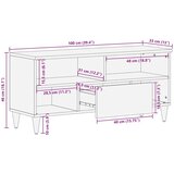  ormar s ladicama Orah 100 x 33 5 x 46 cm Čvrsto drvo manga | shoptok.hr