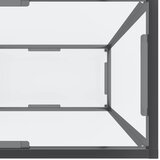  Konzolni stol prozirni 220 x 35 x 75,5 cm od kaljenog stakla | shoptok.hr