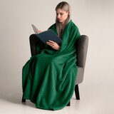 Restilo Tamnozelena deka od mikrovlakana DecoKing Henry, 170 x 210 cm | shoptok.hr