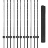  Set ograde od pilećeg žice Set od 2 Siva Čelik obložen prahom | shoptok.hr