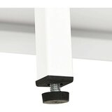 vidaXL komoda bijela 75 x 35 x 105 cm od čelika i stakla | shoptok.hr