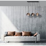  Luster na sajli MOONLIGHT 3xE27/15W/230V crni/bakreni | Eponuda.com