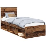  Okvir za krevet Staro drvo 75 x 190 cm Čvrsto borovo drvo | shoptok.hr