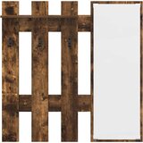  Vješalica za kapute na zidu Dimljeni hrast 100 x 10 x 100 cm | Eponuda.com