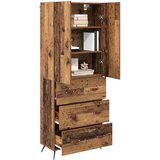  Highboard Staro drvo 69,5 x 34 x 180 cm Konstruirano drvo | shoptok.hr