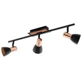Eglo barnham spot/3, led, 3x3,3w, 3x240lm, bakar/crna/čelik XNM6KMM | Eponuda.com