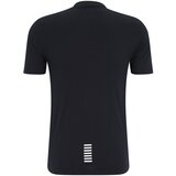 Ea7 Emporio Armani Majica mornarsko plava / bijela | shoptok.hr