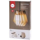 RAYHER Senčnik lesen za luč lamelni Oslo 18,5x18,5x20 cm, (20633812) | Shoptok.si