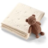BabyOno soft touch dekica i plišanac medo, 75x100 cm | shoptok.hr
