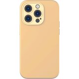 Baseus Ovitek Liquid Silica Gel za iPhone 14 Pro Max (Sunglow)+ kaljeno steklo + komplet za čiščenje, (20605233) Cene