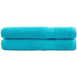 vidaXL Premium brisače 2 kos turkizna 80x200 cm 600 g/m2 100 % bombaž Cene