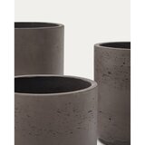 Kave Home Podstavki za cvetlične lonce v kompletu 3 ks iz cementa ø 32 cm Sintina – | Shoptok.si