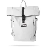 rolltop backpack white