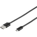 Vivanco kabl USB 2.0 A/microB Black 1m 35815 kabal Cene