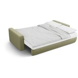 Cosmopolitan Design Zelena raztegljiva sedežna garnitura s prostorom za shranjevanje 238 cm Belfast – | Shoptok.si