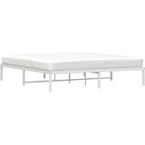 Metalni okvir za krevet bijeli 180x200 cm | shoptok.hr