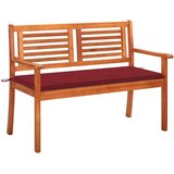  Klop za 2 osebi z blazino 120 cm trden evkaliptus | Shoptok.si
