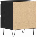  Noćni ormar 2 kom. Crni hrast 40 x 35 x 50 cm Konstruirano drvo | shoptok.hr