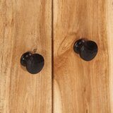  Komoda s 4 vrata 60 x 33 x 75 cm od masivnog bagremovog drva | shoptok.hr