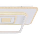  LED stropna svjetiljka Roderick (55 W, D x Š x V: 44 x 65 x 6 cm, Bijela, Topla bijela) | shoptok.hr